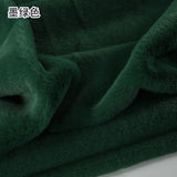 White Grey Colour Series 8mm imitation Rex rabbit Fur Fabric short plush fabric cabinet tablecloth display scarf cotton doll DIY