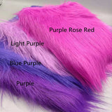 35Colours 12cm Imitation Plush Fur Fabric For DIY Photo Props chair decorative background Plush mat animal toy doll fabric