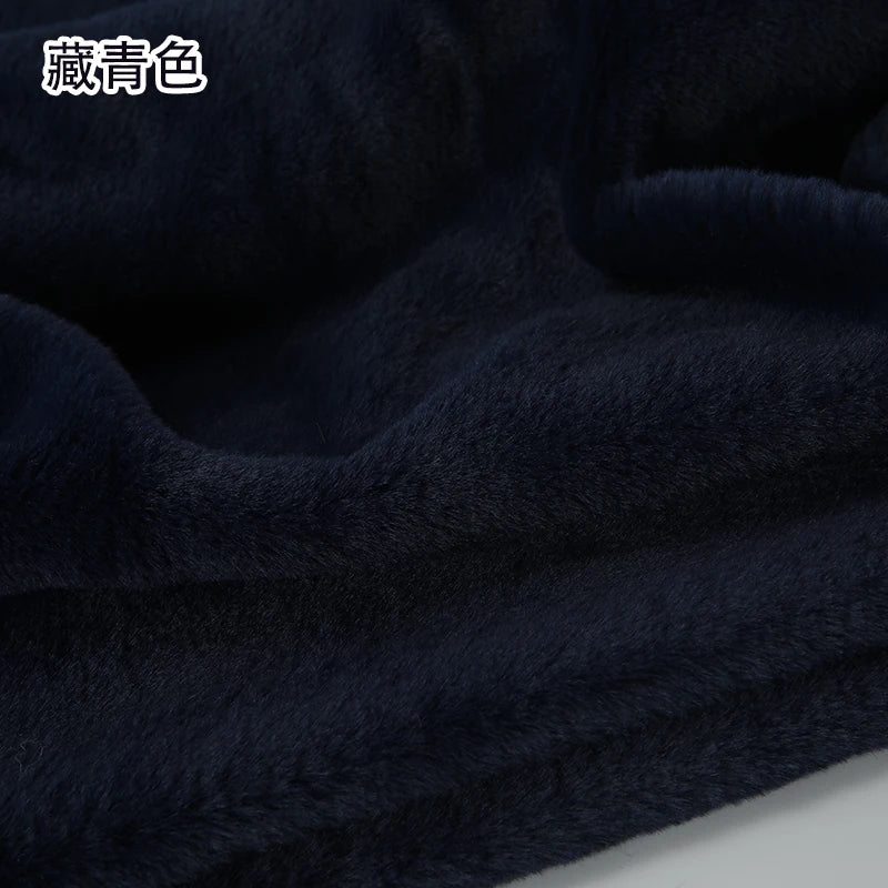 White Grey Colour Series 8mm imitation Rex rabbit Fur Fabric short plush fabric cabinet tablecloth display scarf cotton doll DIY