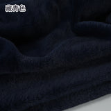 White Grey Colour Series 8mm imitation Rex rabbit Fur Fabric short plush fabric cabinet tablecloth display scarf cotton doll DIY