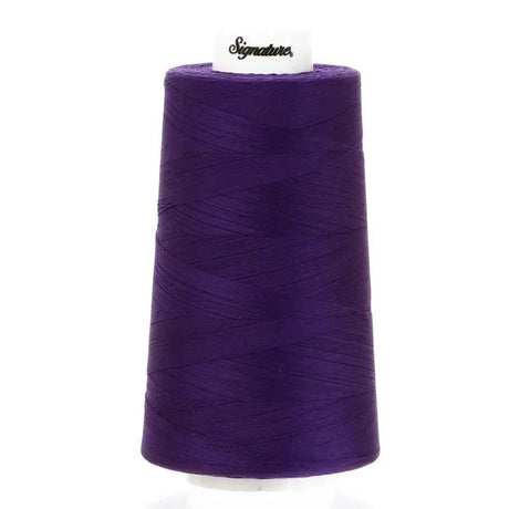Cotton Thread Purple Jewel 3-Ply Tex 40 3000 Yards