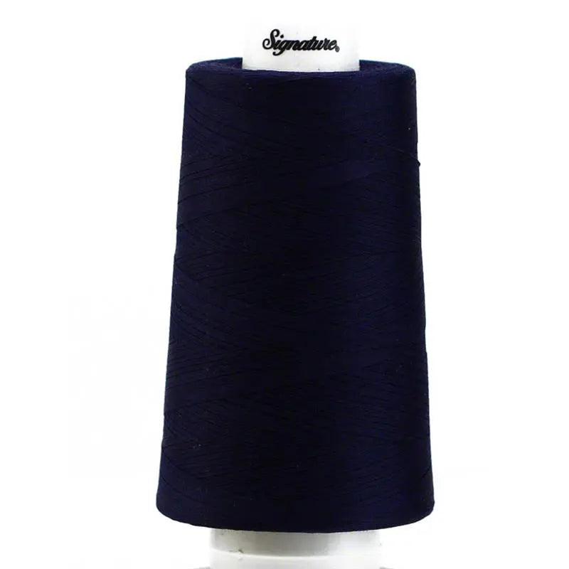 Cotton Thread French Navy 3-Ply Tex 40