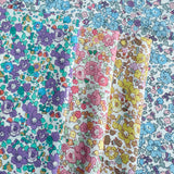 Betsy Floral 60S Tissun liberty Cotton Fabric For Kids Baby Sewing Cloth Dresses Skirt DIY Handmade Designer Patchwork Meter