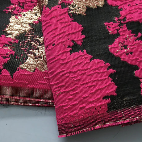 Brocade Lace Fabric African High Quality Jacquard Nigerian Lace Fabrics Luxury Party Dresses for Women Sewing 2025,2.5Yards 4188