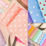40Pcs DIY Cotton Handmade Craft Fabric Various Patterns Sewing Textiles Doll Clothes Splicing Cloth Family Work Artcraft Fabric