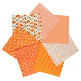 7Pcs 20" x 20" Cotton Fabric DIY Making Supplies Quilting Patchwork Fabric Fat Quarter Bundles DIY for Quilting Patchwork