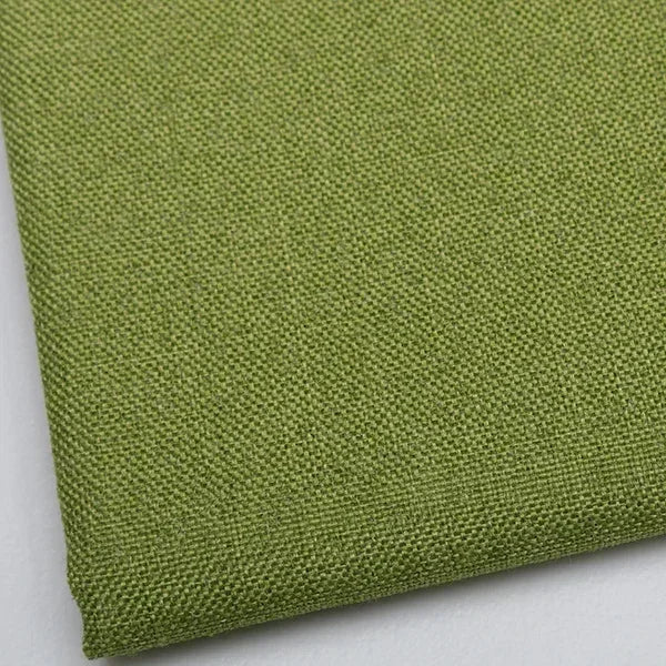 Cotton and Linen Sofa Fabric Solid Color Thickened Coating Dustproof Coarse Cloth Burlap Canvas Pillow Curtain DIY sewing Fabric