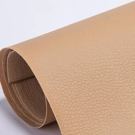 25*60 Cm Self Adhesive Leather Litchi Peel PU Leather Synthetic Superstrong Viscosity Crafts Repair Patch Sutureless