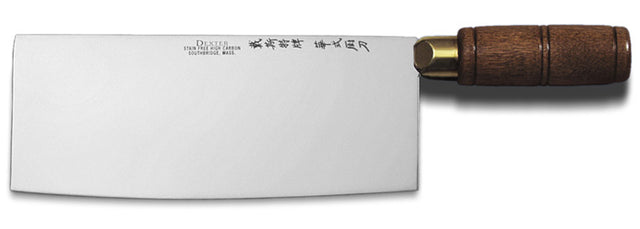 Dexter Russell 08040 Cleaver Chinese Style 8" Blade W/ Hardwood Handle (Chopping Knife)