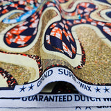 Original Grand super dutch wax fabric, brillante holland glitter wax cloth, for sewing clothes, skirt, wedding and festival deco