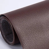 25*60 Cm Self Adhesive Leather Litchi Peel PU Leather Synthetic Superstrong Viscosity Crafts Repair Patch Sutureless