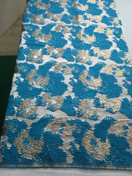 Brocade Lace Fabric African High Quality Jacquard Nigerian Lace Fabrics Luxury Party Dresses for Women Sewing 2025,2.5Yards 4188