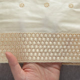 Nigerian Cotton Swiss Lace In Switzerland African Lace Fabric Embroidery Stones For Diy Sew Men's fabric High Quality 5Yard 4662