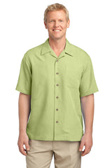 DISCONTINUED Port Authority® Patterned Easy Care Camp Shirt