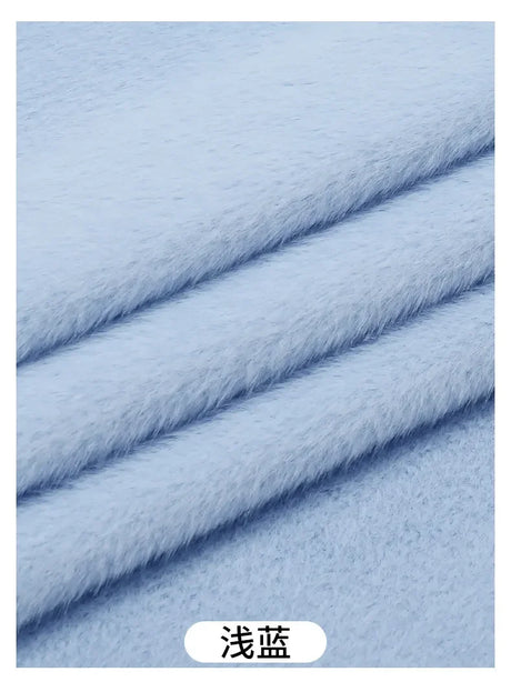 50x50cm 5mm Soft Breathable Elastic Faux Fur Fabric for Sewing Plush Toy Doll Scarf Hat Decorative Cloth Handmade DIY Fabrics