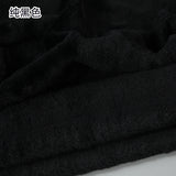 White Grey Colour Series 8mm imitation Rex rabbit Fur Fabric short plush fabric cabinet tablecloth display scarf cotton doll DIY