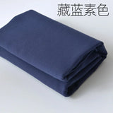 Home Furnishings Tablecloths Curtains Cushions Sofas Thickened Yarn Dyed Polyester Cotton Checkered Stripes Solid Colors Fabric