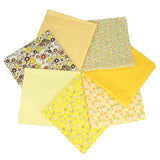7Pcs 20" x 20" Cotton Fabric DIY Making Supplies Quilting Patchwork Fabric Fat Quarter Bundles DIY for Quilting Patchwork