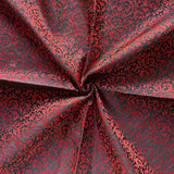 75x50cm Wheat Floral Pattern Damask Silk Satin Brocade Jacquard Fabric DIY Cheongsam Costume Upholstery Curtain Sewing Patchwork