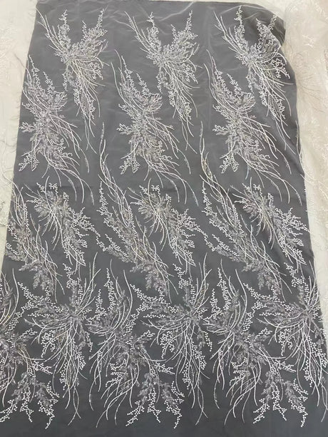 Luxury Pink 2023 High Quality French Tulle Net Sequins Lace Fabric African Lace Fabric 5 Yards For Nigeria Wedding Party Dress