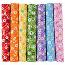 7Pcs 20" x 20" Cotton Fabric DIY Making Supplies Quilting Patchwork Fabric Fat Quarter Bundles DIY for Quilting Patchwork