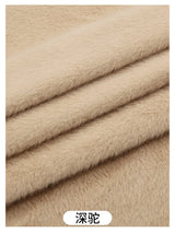 50x50cm 5mm Soft Breathable Elastic Faux Fur Fabric for Sewing Plush Toy Doll Scarf Hat Decorative Cloth Handmade DIY Fabrics