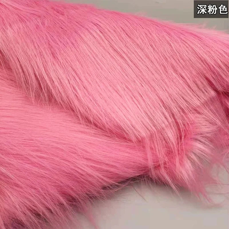 35Colours 12cm Imitation Plush Fur Fabric For DIY Photo Props chair decorative background Plush mat animal toy doll fabric