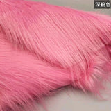 35Colours 12cm Imitation Plush Fur Fabric For DIY Photo Props chair decorative background Plush mat animal toy doll fabric