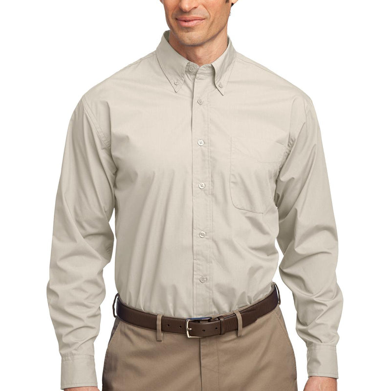 Port Authority® Long Sleeve Easy Care  Soil Resistant Shirt