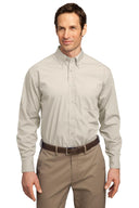 Camisa de manga larga resistente a manchas y de fácil cuidado Port Authority®