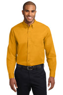 Camisa de manga larga fácil de cuidar Port Authority® en tallas extendidas