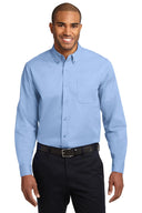 Camisa de manga larga fácil de cuidar Port Authority® en tallas extendidas
