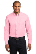 Camisa de manga larga fácil de cuidar Port Authority® en tallas extendidas