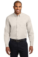 Camisa de manga larga fácil de cuidar Port Authority® en tallas extendidas