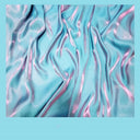 Holographic Gradient Satin Fabric 150cm Wide Iridescent Silk For Wedding Dress Bridal Veil Prom Gown DIY Sewing Hanfu Materials