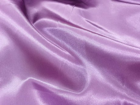 Solid Satin 58" Wide | 1Meter | 2Meters | 5Meters | Silky Charmeuse Scarf Craft DIY Fabric Purple