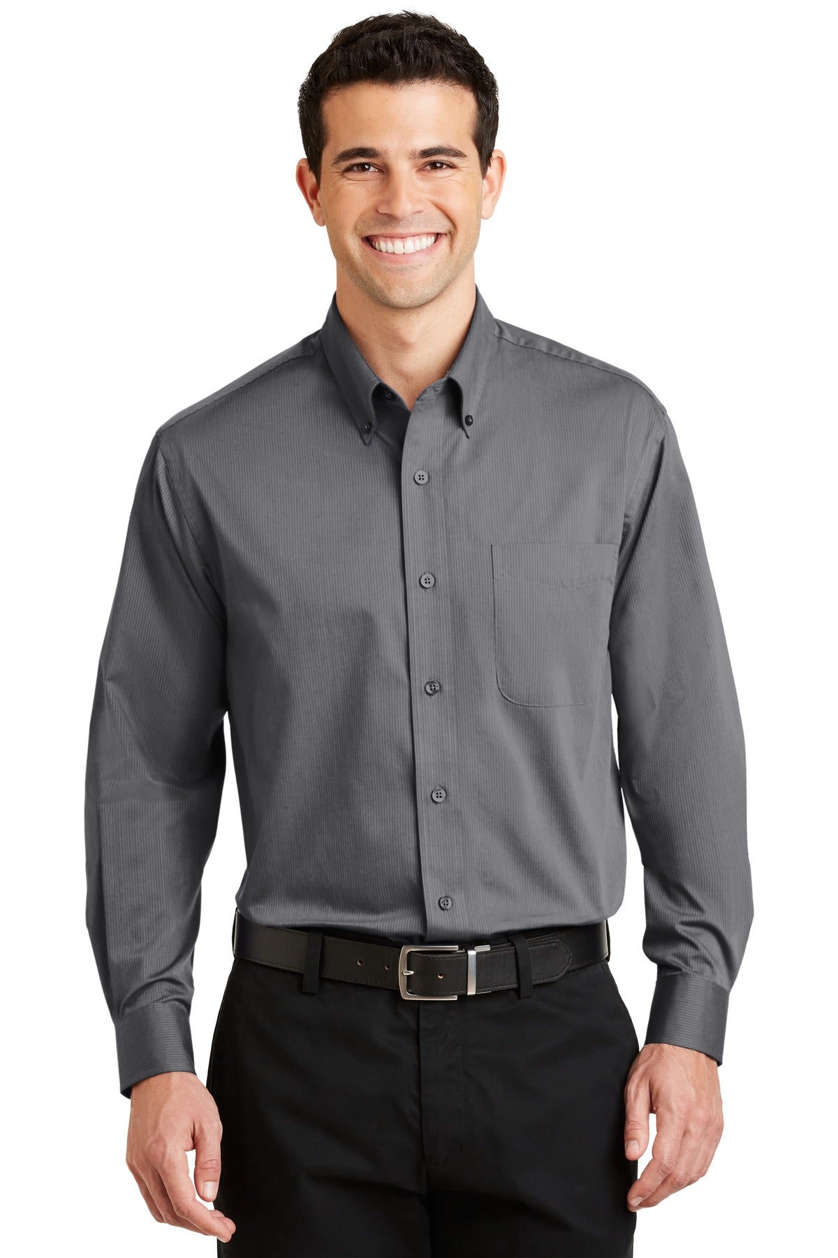 DISCONTINUED Port Authority® Tonal Pattern Easy Care Shirt