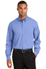 DISCONTINUED Port Authority® Long Sleeve Value Poplin Shirt