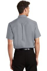 DISCONTINUED Port Authority® Short Sleeve Value Poplin Shirt