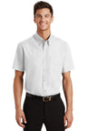 DISCONTINUED Port Authority® Short Sleeve Value Poplin Shirt