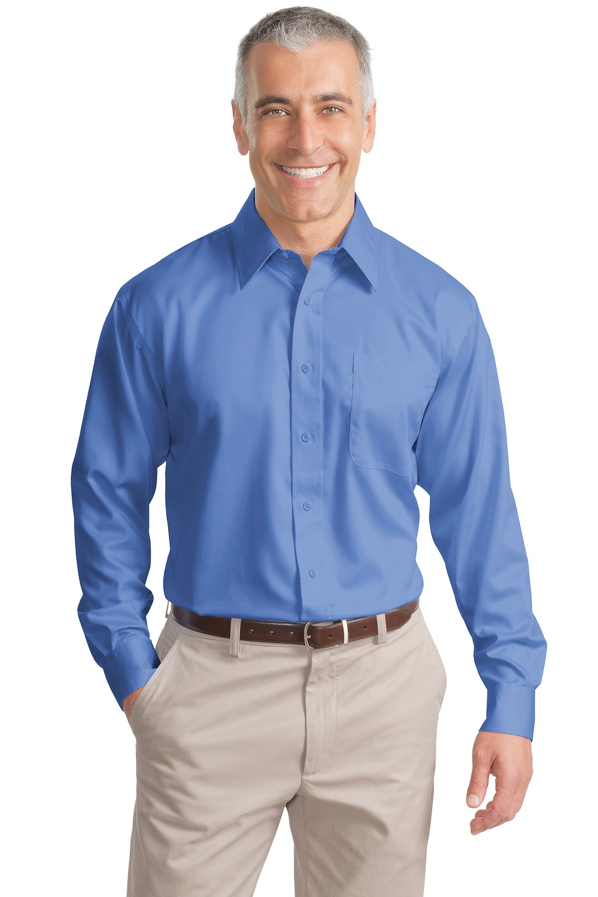 DISCONTINUED Port Authority® Non-Iron Twill Shirt