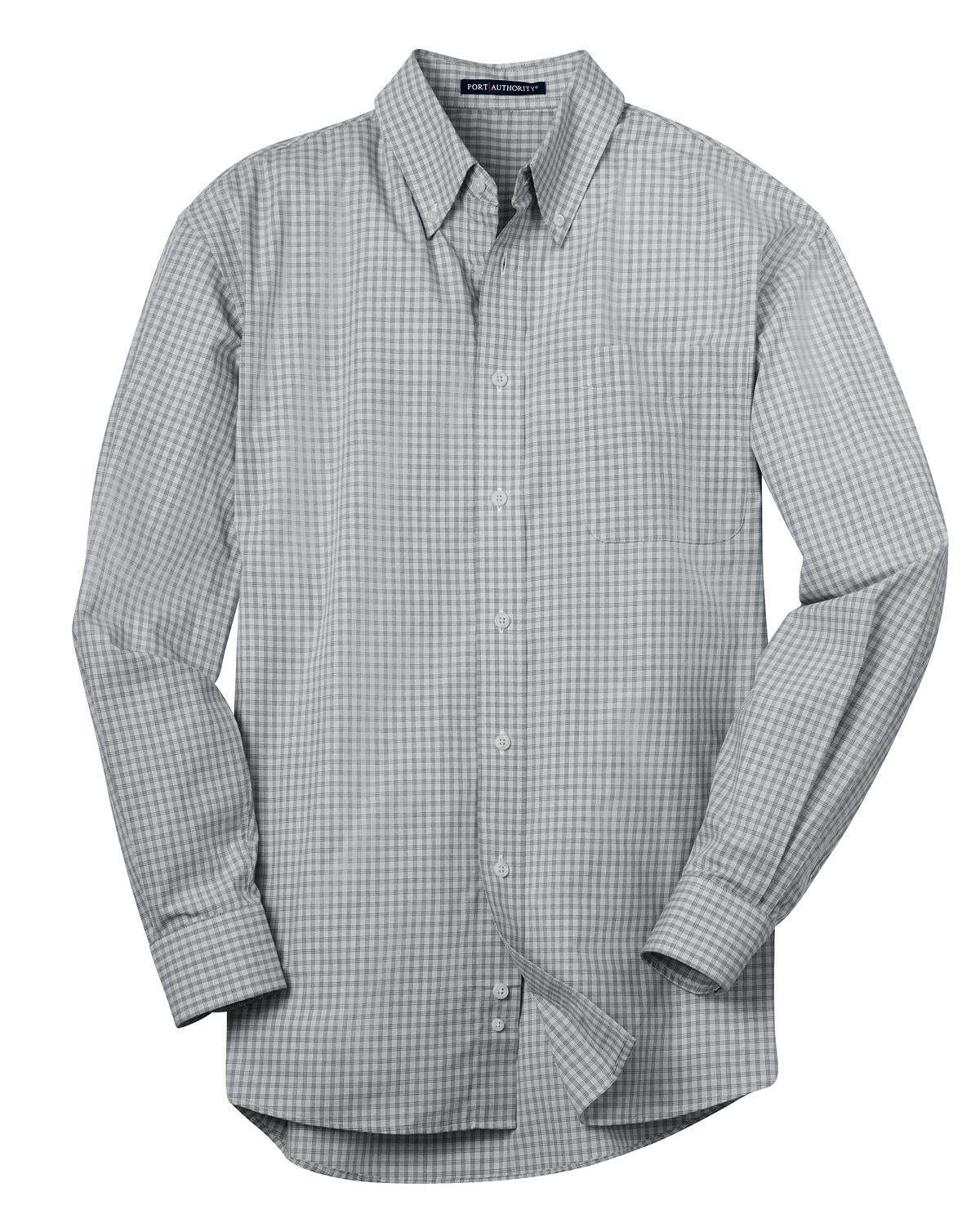 Port Authority® Plaid Pattern Easy Care Shirt