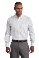 Camisa Tattersall fácil de cuidar Port Authority®.