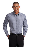 Camisa Tattersall fácil de cuidar Port Authority®.