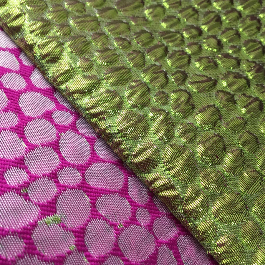 Nigerian Jacquard Lace Fabrics High Quality African Brocade Lace and Fabrics Luxury Party Dresses for Women Sewing,2.5Yards 4152