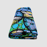 High quality grand super holland wax fabric with glitter, 100% cotton glitter wax loincloth, new pattern fabric in winter