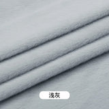 50x50cm 5mm Soft Breathable Elastic Faux Fur Fabric for Sewing Plush Toy Doll Scarf Hat Decorative Cloth Handmade DIY Fabrics