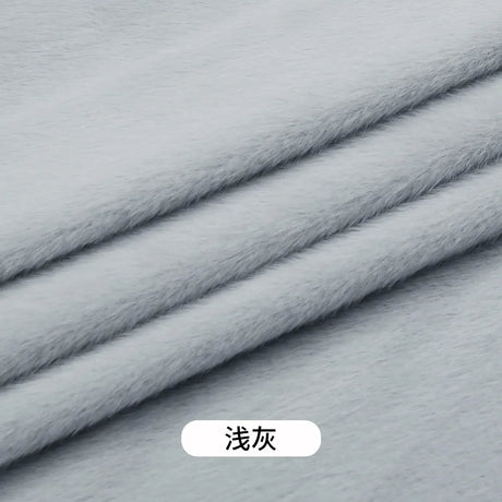 50x50cm 5mm Soft Breathable Elastic Faux Fur Fabric for Sewing Plush Toy Doll Scarf Hat Decorative Cloth Handmade DIY Fabrics