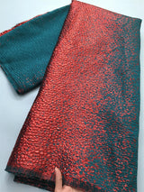 Nigerian Jacquard Lace Fabrics High Quality African Brocade Lace and Fabrics Luxury Party Dresses for Women Sewing,2.5Yards 4152