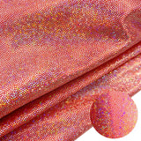 150cm*100cm Glitter Laser Polyester Fabric Iridescent Holographic Wedding Party Background Doll Clothing Decor Material DIY